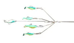 9ers Shad 7 4 Arm Shad Rig Lures