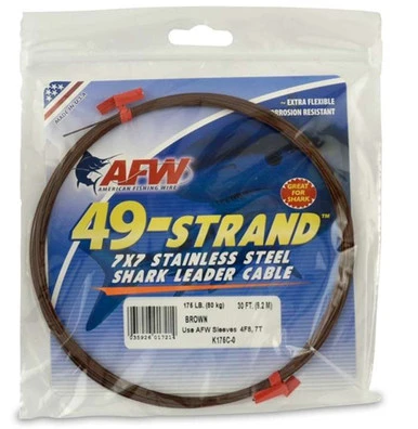 American Fishing Wire 49-Strand Cable 3 American Fishing Wire 49-Strand Cable