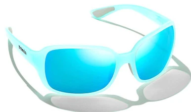 Bajio Balam Sunglasses - Cenote Blue Gloss Frame/Blue Glass Lens 3 Bajio Balam Sunglasses - Cenote Blue Gloss Frame/Blue Glass Lens