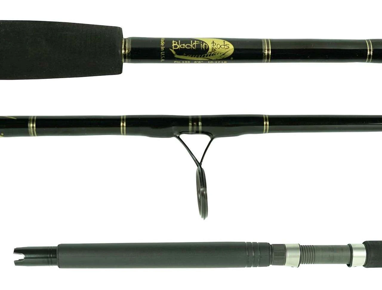 Blackfin Saltwater Spinning Trolling Fishing Rods 3 Blackfin Saltwater Spinning Trolling Fishing Rods