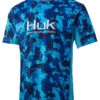 Huk Icon X Refraction Camo Short Sleeve Shirt - San Sal -Fishing Tackle Sale huk icon x refraction camo short sleeve shirt san sal 07465.1697175536