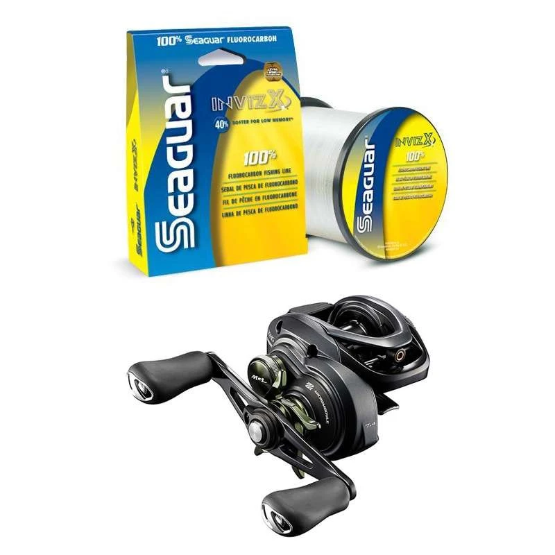Shimano Baitcasting Reels / Seaguar InvizX Fluorocarbon Packages 5 Shimano Baitcasting Reels / Seaguar InvizX Fluorocarbon Packages - Image 3
