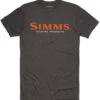 Simms Logo T-Shirt -Fishing Tackle Sale simms logo t shirt 09099.1697296996