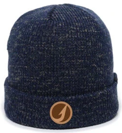 TackleDirect Cuffed Beanie With TD Logo Patch - Navy