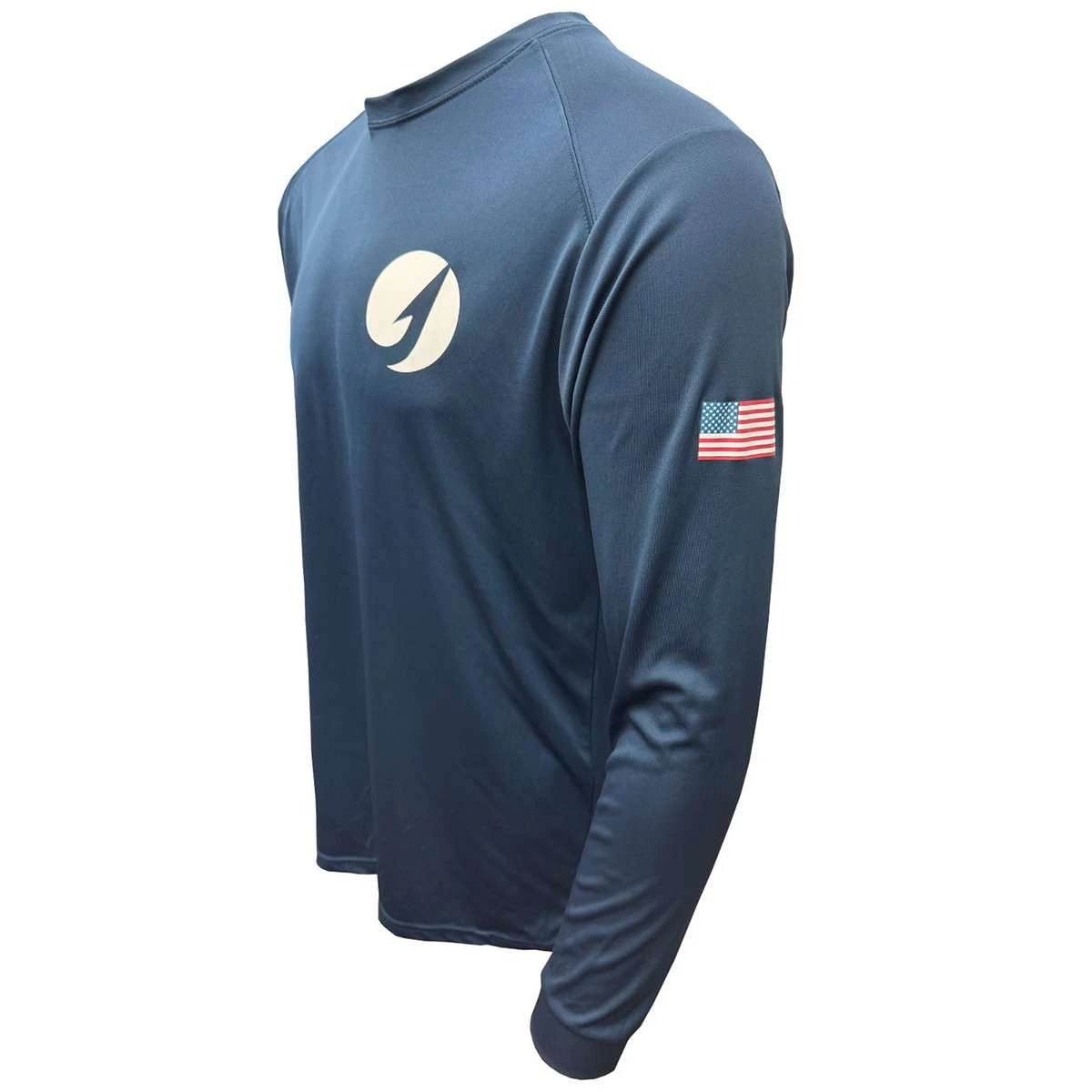 TackleDirect Stars N Stripes Performance Long Sleeve Shirt - Navy - Small 5 TackleDirect Stars N Stripes Performance Long Sleeve Shirt - Navy - Small - Image 3