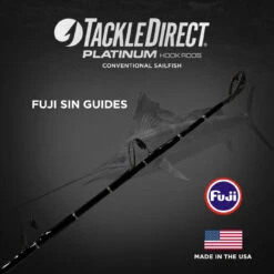 TackleDirect Platinum Hook Conventional Sailfish Rod 13 TackleDirect Platinum Hook Conventional Sailfish Rod -Fishing Tackle Sale tackledirect tdps661630sin platinum hook conventional sailfish standup rod 85470.1725022870