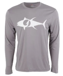TackleDirect Tuna Logo Mens Performance LS Shirts