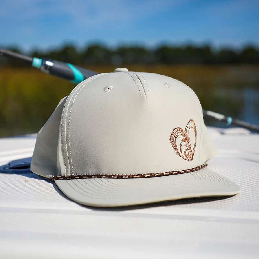 Toadfish The Oyster Trucker 5 Panel Hat - Tan 5 Toadfish The Oyster Trucker 5 Panel Hat - Tan - Image 3