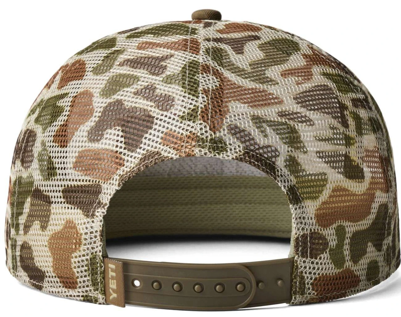 Yeti Mesh Camo Flat Brim Hat - Brown Camo 4 Yeti Mesh Camo Flat Brim Hat - Brown Camo - Image 2