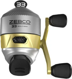 Zebco 33 MAX Gold Spincast Reel 12 Zebco 33 MAX Gold Spincast Reel -Fishing Tackle Sale zebco 33mxngold sc3 33 max gold sc reel 03855.1697120262