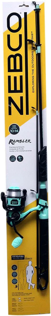 Zebco RAMSP532 Rambler Spinning Combo - 5 Ft. 3 In. 8 Zebco RAMSP532 Rambler Spinning Combo - 5 Ft. 3 In. - Image 6